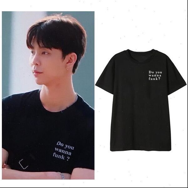 women kpop nct johnny cotton tshirt izone sakura same t shirt tee short sleeve fashion girls summer, White
women kpop nct johnny cotton tshirt izone sakura same t shirt tee short sleeve fashion girls summer, White