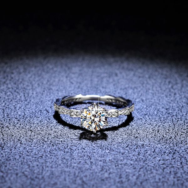 diamond excellent d color ring silver 925 platinum engagement for female, Golden;silver
diamond excellent d color ring silver 925 platinum engagement for female, Golden;silver