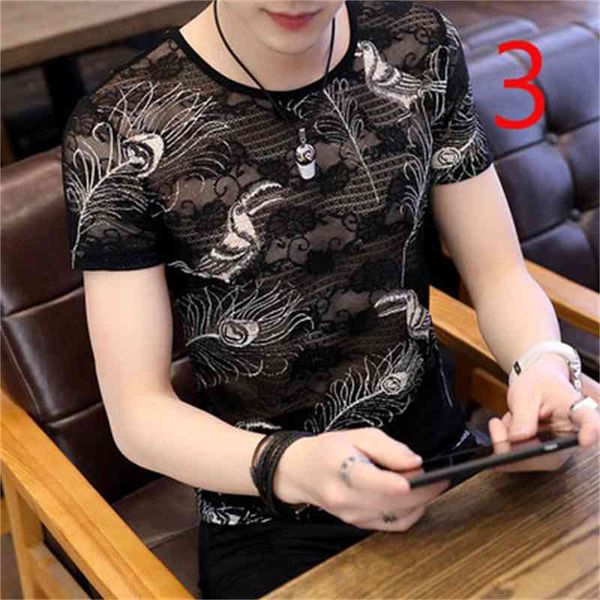 t shirts short-sleeved ins tide summer five-point sleeve men's fashion trendy brand korean top, White;black
t shirts short-sleeved ins tide summer five-point sleeve men's fashion trendy brand korean top, White;black