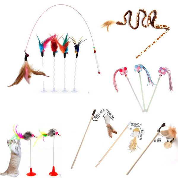 cat toys style scratcher plastic kitten interactive stick funny fishing rod game wand feather toy pet supplies accessory
cat toys style scratcher plastic kitten interactive stick funny fishing rod game wand feather toy pet supplies accessory