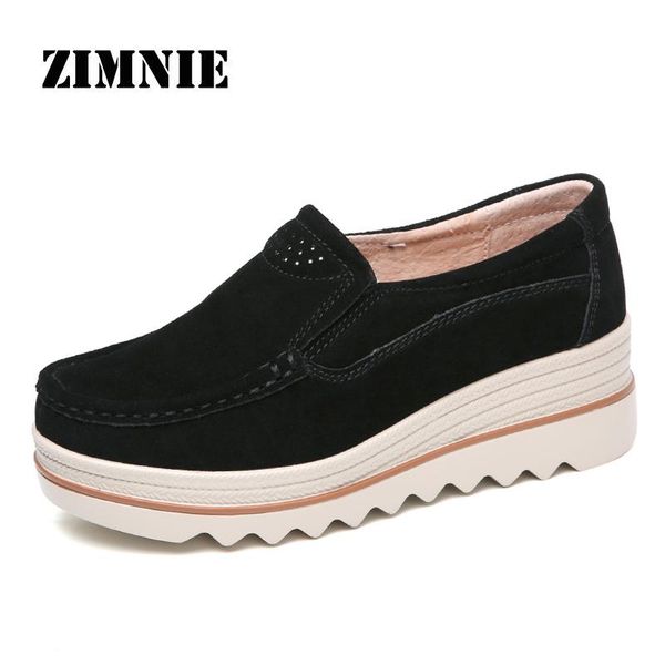 dress shoes zimnie brand fashion woman walk women cow suede casual comfortable thick bottom slip on summer big size 35~42, Black
dress shoes zimnie brand fashion woman walk women cow suede casual comfortable thick bottom slip on summer big size 35~42, Black