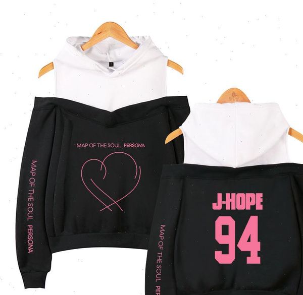 map of the soul women hoodie persona jimin rm jung kook hip hop casual off shoulder hoodies present youth girls, Black
map of the soul women hoodie persona jimin rm jung kook hip hop casual off shoulder hoodies present youth girls, Black