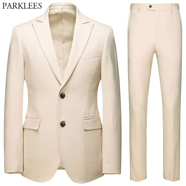 beige men formal suit wedding 2 pieces suits blazer+pantstwo button costume slim fit homme party tuxedo suit 210524, White;black
beige men formal suit wedding 2 pieces suits blazer+pantstwo button costume slim fit homme party tuxedo suit 210524, White;black