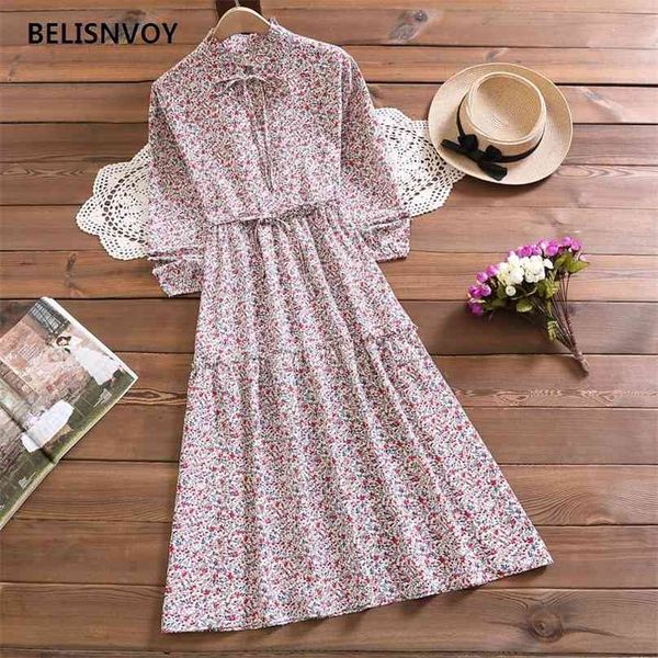 mori girl spring autumn women chiffon dress floral printcasual elastic-waisted vintage vestidos long sleeve korean sweet 210520, Black;gray
mori girl spring autumn women chiffon dress floral printcasual elastic-waisted vintage vestidos long sleeve korean sweet 210520, Black;gray