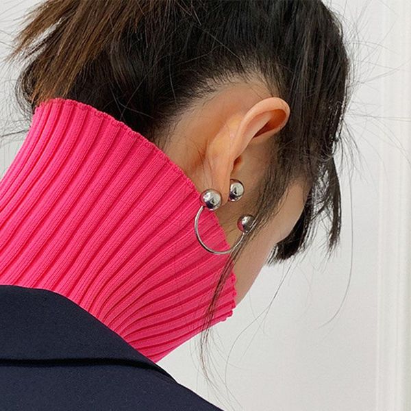 hoop & huggie three ball back hanging earrings for women cool stuff punk streetwear trending products 2021 jewelry dropship, Golden;silver
hoop & huggie three ball back hanging earrings for women cool stuff punk streetwear trending products 2021 jewelry dropship, Golden;silver