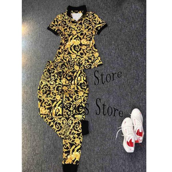 women's two piece pants retro printing fashion multifunctional short sleeve t-shirt + high waist elastic casual 2-piece set, White
women's two piece pants retro printing fashion multifunctional short sleeve t-shirt + high waist elastic casual 2-piece set, White