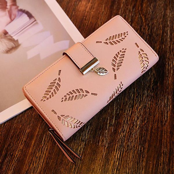 wallets women pu leather wallet purse card holders hollow leaves fashion for coins money aic88, Red;black
wallets women pu leather wallet purse card holders hollow leaves fashion for coins money aic88, Red;black