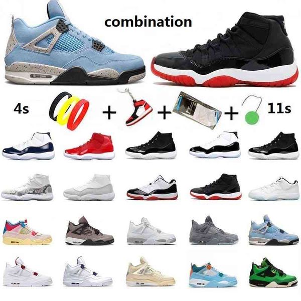 2021 4 4s university blue 11 11s basketball shoes 25th anniversary low white bred metallic purple black cat mens sneakers men
2021 4 4s university blue 11 11s basketball shoes 25th anniversary low white bred metallic purple black cat mens sneakers men