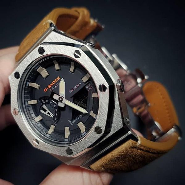 watch bands for ga2100 2rd update modification watchband bezel ga-2100 ga-2110 316l stainless steel case and vintage leather strap, Black;brown
watch bands for ga2100 2rd update modification watchband bezel ga-2100 ga-2110 316l stainless steel case and vintage leather strap, Black;brown