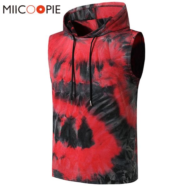 hooded sleeveless tank for men summer casual gradient hip hop vest streetwear 2020 fashion workout hoodies, White;black
hooded sleeveless tank for men summer casual gradient hip hop vest streetwear 2020 fashion workout hoodies, White;black