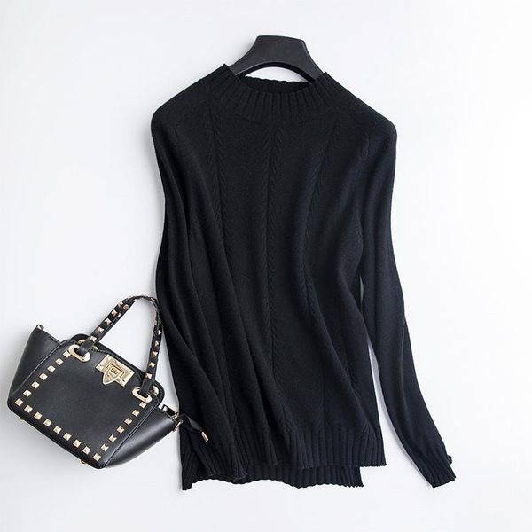 sweater autumn winter sweet fashion lantern sleeve casual solid color black women's sweaters, White;black
sweater autumn winter sweet fashion lantern sleeve casual solid color black women's sweaters, White;black