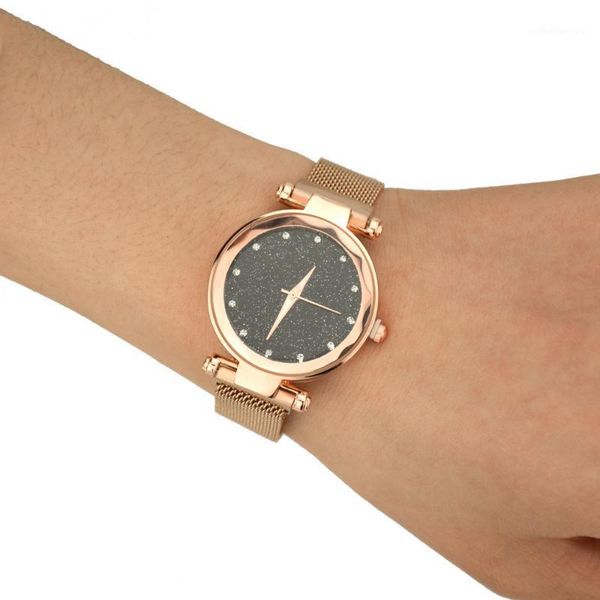 wristwatches 2021 women's men watches magnetic attraction wrist watch steel strap quartz casual ladies relogio feminino luxo #fn80, Slivery;brown
wristwatches 2021 women's men watches magnetic attraction wrist watch steel strap quartz casual ladies relogio feminino luxo #fn80, Slivery;brown
