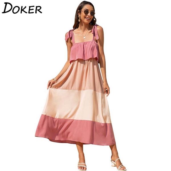 one-shoulder high-waist youthful suspender splicing contrast dress beach party ankle-length a-line dresses 210604, Black;gray
one-shoulder high-waist youthful suspender splicing contrast dress beach party ankle-length a-line dresses 210604, Black;gray