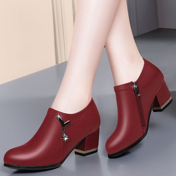 dress shoes spring autumn square high heels 5cm black genuine leather pumps red wedding bridal mujer women j0343 4afk
dress shoes spring autumn square high heels 5cm black genuine leather pumps red wedding bridal mujer women j0343 4afk