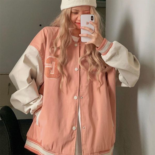women's jackets stsvzorr-ropa de bisbol viento para mujer, abrigo primavera y otoo holgado, versin coreana, japons, americano, 2021, Black;brown
women's jackets stsvzorr-ropa de bisbol viento para mujer, abrigo primavera y otoo holgado, versin coreana, japons, americano, 2021, Black;brown