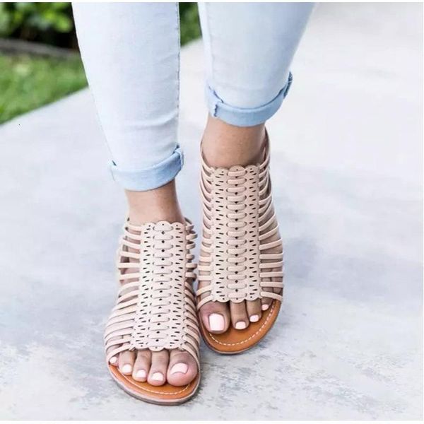 sandals ankle wrap front rear strap rome flat leisure beach shoes buckle solid summer sandale femme tkzs, Black
sandals ankle wrap front rear strap rome flat leisure beach shoes buckle solid summer sandale femme tkzs, Black
