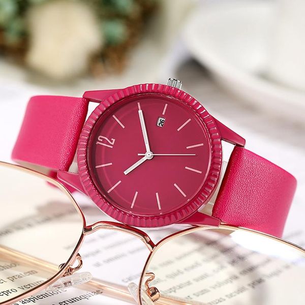 wristwatches simple style casual womens watch leather band quartz round watches fashion minimalism clocks elegante reloj dama, Slivery;brown
wristwatches simple style casual womens watch leather band quartz round watches fashion minimalism clocks elegante reloj dama, Slivery;brown