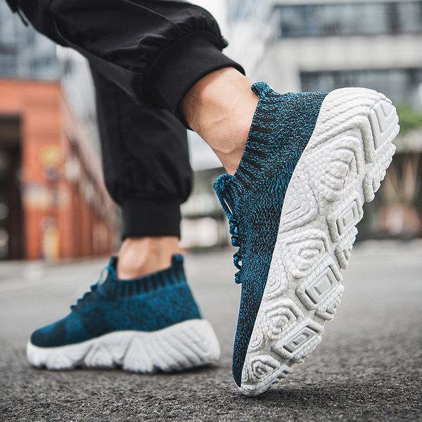 fashion knit womens men running shoes black blue gray outdoor jogging sports trainers sneakers size 36-45 code: lx21-222
fashion knit womens men running shoes black blue gray outdoor jogging sports trainers sneakers size 36-45 code: lx21-222
