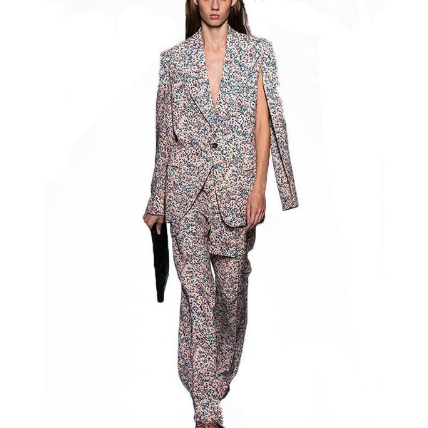 notched collar full sleeves printed pocket straight blazer spring and autumn fashion female k211 women's suits & blazers, White;black
notched collar full sleeves printed pocket straight blazer spring and autumn fashion female k211 women's suits & blazers, White;black