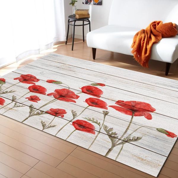 carpets red poppy flower wood board printed floor mat door mats lounge rug kids carpet living room bedroom modern home decoration
carpets red poppy flower wood board printed floor mat door mats lounge rug kids carpet living room bedroom modern home decoration