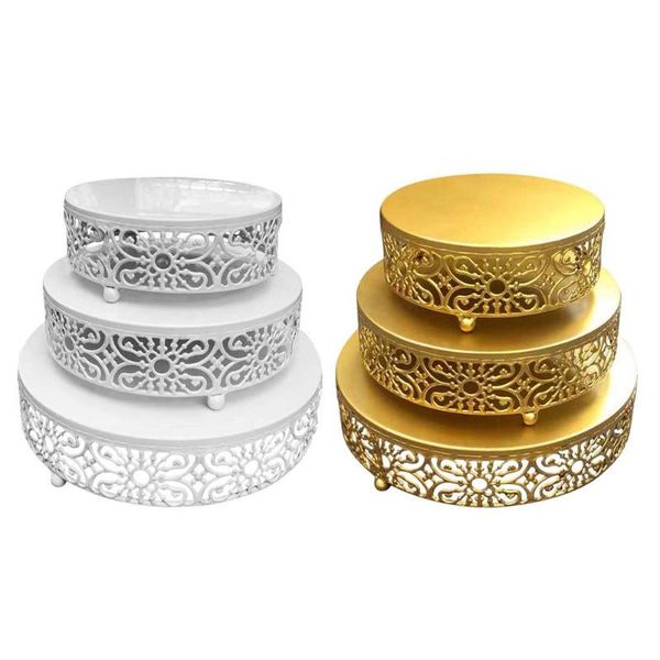 dishes & plates 3-piece european style cake stand round pan wrought iron snack dessert display for wedding table decoration
dishes & plates 3-piece european style cake stand round pan wrought iron snack dessert display for wedding table decoration
