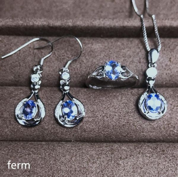 bracelet, earrings & necklace kjjeaxcmy exquisite jewelry 925 pure silver inlaid natural tanzania female set rings pendant 3 sets, Black
bracelet, earrings & necklace kjjeaxcmy exquisite jewelry 925 pure silver inlaid natural tanzania female set rings pendant 3 sets, Black