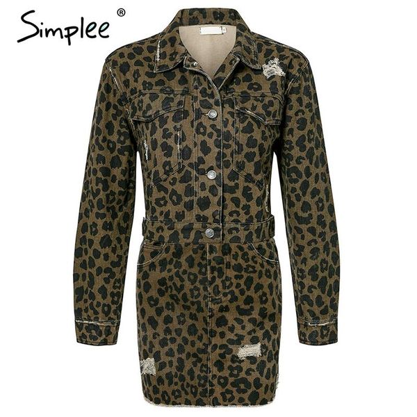 women's jackets simplee leopard pockets women set vintage 2021 autumn winter denim jacket suit female streetwear button two-piece suits, Black;brown
women's jackets simplee leopard pockets women set vintage 2021 autumn winter denim jacket suit female streetwear button two-piece suits, Black;brown