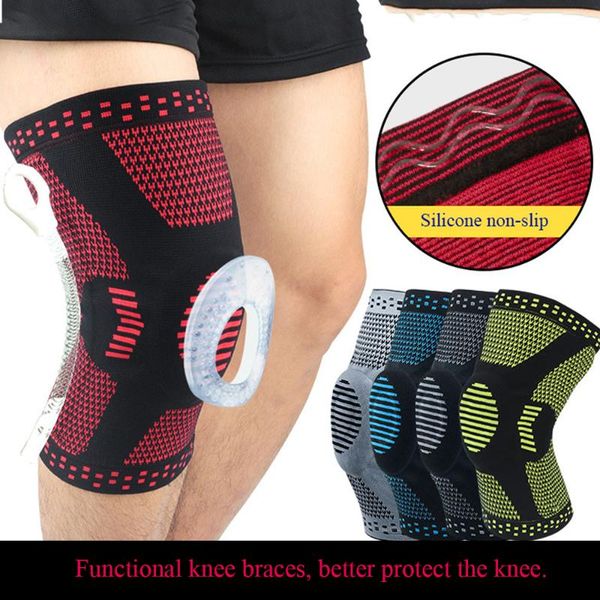 silicon meniscus kneepad 1 pcs spring knee pads support patella protector leg arthritis gym sleeve brace basketball elbow &, Black;gray
silicon meniscus kneepad 1 pcs spring knee pads support patella protector leg arthritis gym sleeve brace basketball elbow &, Black;gray