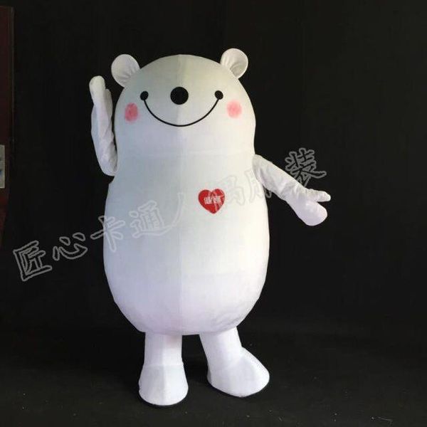 mascot costumes white bear mascot costume halloween christmas cartoon animal size fancy dress, Red;yellow
mascot costumes white bear mascot costume halloween christmas cartoon animal size fancy dress, Red;yellow