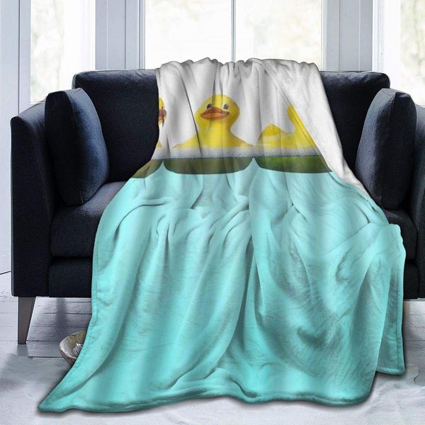 Throw Blanket for Kids Teens Adults Lightweight Soft Warm Funny and Cute Rubber Ducky Cute Animal Microfiber All Season Living
Throw Blanket for Kids Teens Adults Lightweight Soft Warm Funny and Cute Rubber Ducky Cute Animal Microfiber All Season Living