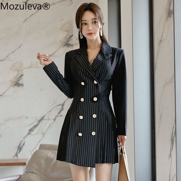 women lapel fishtail ol dress spring grace double breasted slim v-neck casual mini dresses vestidos 210427, Black;gray
women lapel fishtail ol dress spring grace double breasted slim v-neck casual mini dresses vestidos 210427, Black;gray