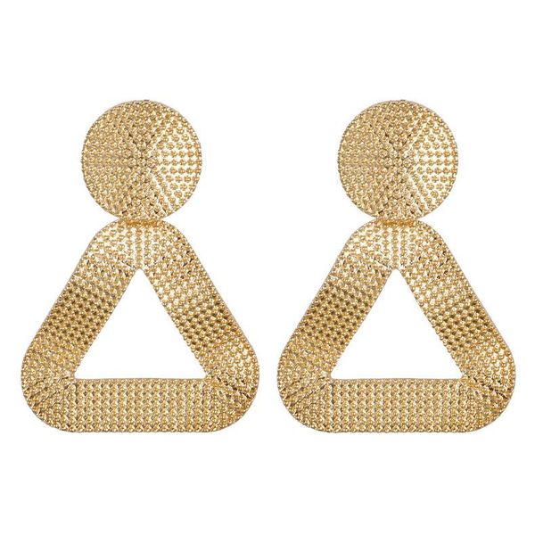 stud style exaggeration metal earrings simple geometry triangular alloy fashion and personality retro ear, Golden;silver
stud style exaggeration metal earrings simple geometry triangular alloy fashion and personality retro ear, Golden;silver