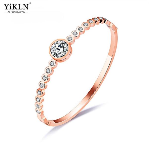 yikln vintage rose gold color open cuff bangles for women pave cubic zirconia stainless steel charm bracelet jewelry yb17072 bangle, Black
yikln vintage rose gold color open cuff bangles for women pave cubic zirconia stainless steel charm bracelet jewelry yb17072 bangle, Black