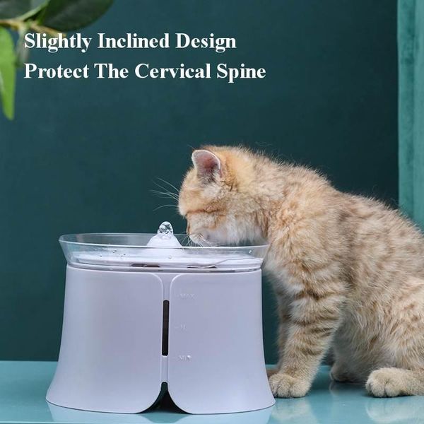 cat bowls & feeders 1.7l automatic water fountain dog dispenser transparent filter drinker pet drinking feeder mute operation supplies
cat bowls & feeders 1.7l automatic water fountain dog dispenser transparent filter drinker pet drinking feeder mute operation supplies