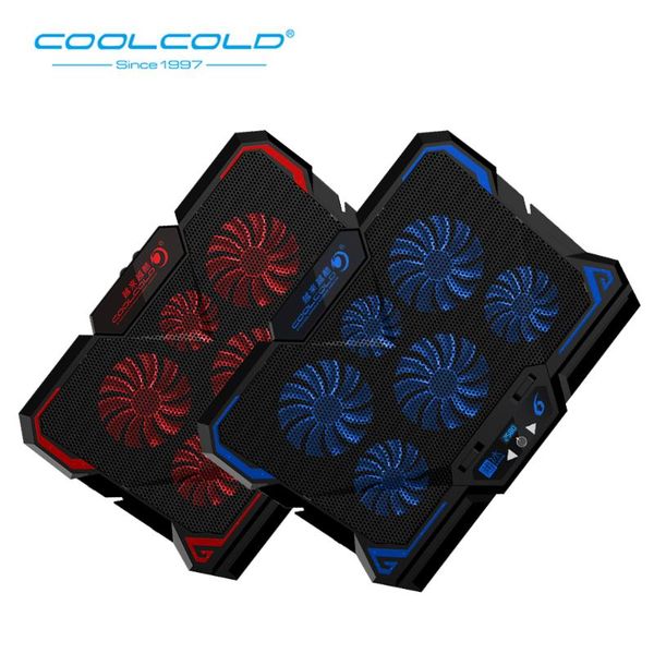17inch gaming lapcooler six fan led screen two usb port 2600rpm cooling pad notebook stand for pads
17inch gaming lapcooler six fan led screen two usb port 2600rpm cooling pad notebook stand for pads