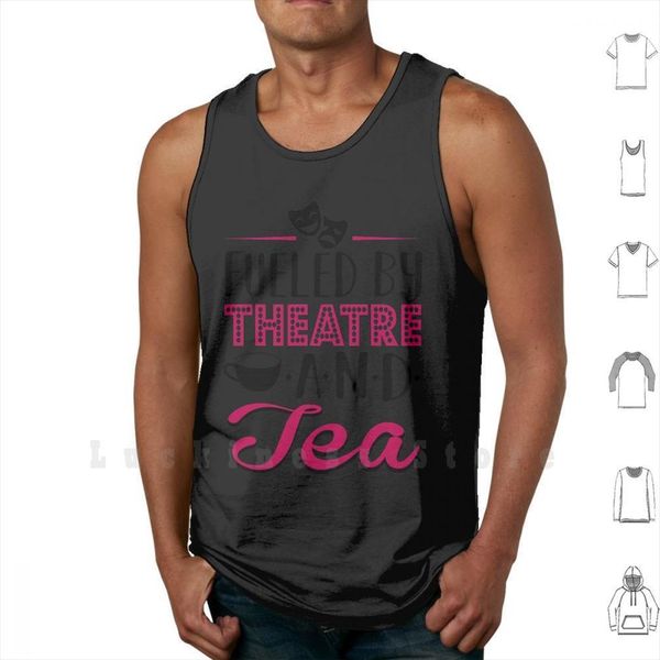 fueled by theatre and tea tank vest 100% cotton broadway musical theater fan, White;black
fueled by theatre and tea tank vest 100% cotton broadway musical theater fan, White;black
