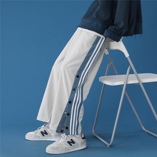 men's pants jogging streetwear harajuku sweatpants male brand breasted straight hip hop casual baggy, Black
men's pants jogging streetwear harajuku sweatpants male brand breasted straight hip hop casual baggy, Black