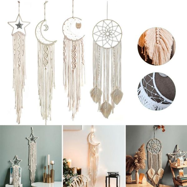 decorative objects & figurines dream catcher bohemian woven crochet wall art moon star hanging ornament home bedroom living room decorat
decorative objects & figurines dream catcher bohemian woven crochet wall art moon star hanging ornament home bedroom living room decorat
