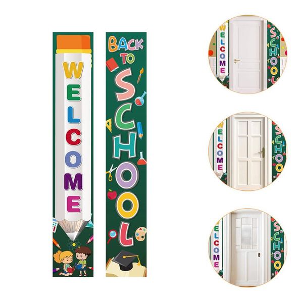 curtain & drapes 1 pair hanging banners sign welcome couplet backdrop back to school ornament
curtain & drapes 1 pair hanging banners sign welcome couplet backdrop back to school ornament