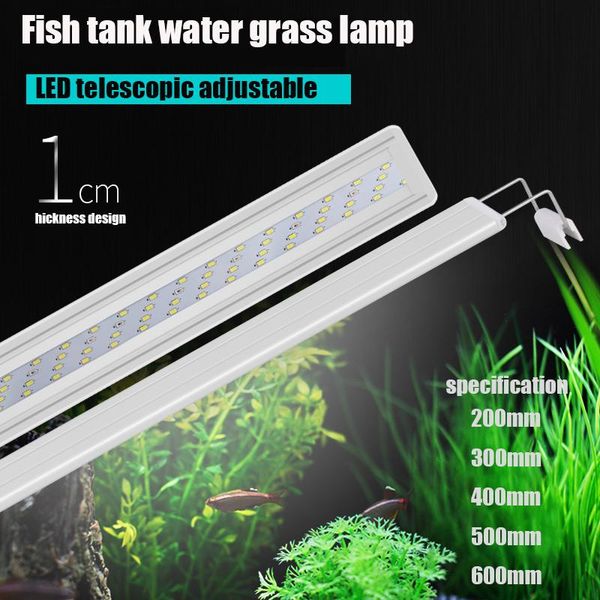 aquariums lighting fish tank water aquarium 20-60cm led lights, white and blue light ultra-thin bracket lights
aquariums lighting fish tank water aquarium 20-60cm led lights, white and blue light ultra-thin bracket lights