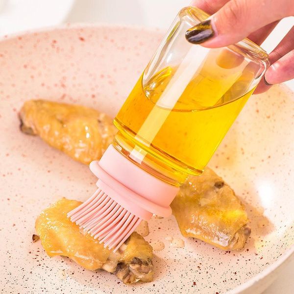 tools & accessories 150ml silicone kitchen oil brush glass bottle seasoning sauce butter baking bbq tool portable barbecue gadgets
tools & accessories 150ml silicone kitchen oil brush glass bottle seasoning sauce butter baking bbq tool portable barbecue gadgets