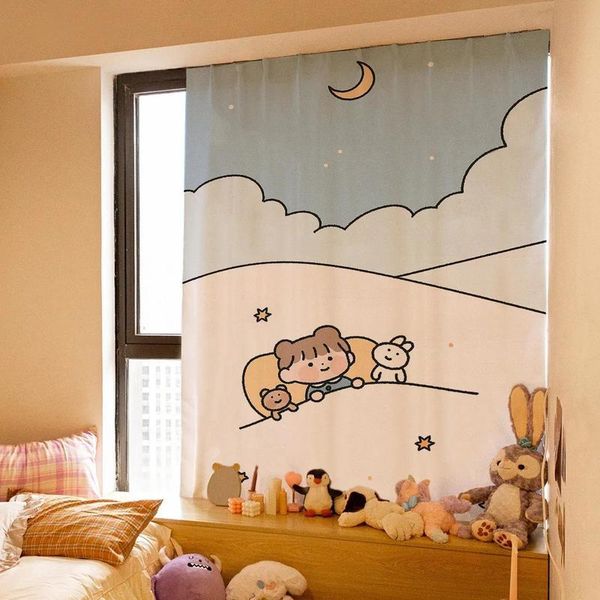 curtain & drapes bedroom curtains cute cartoon living room self-adhesive easy installation kitchen decoration
curtain & drapes bedroom curtains cute cartoon living room self-adhesive easy installation kitchen decoration