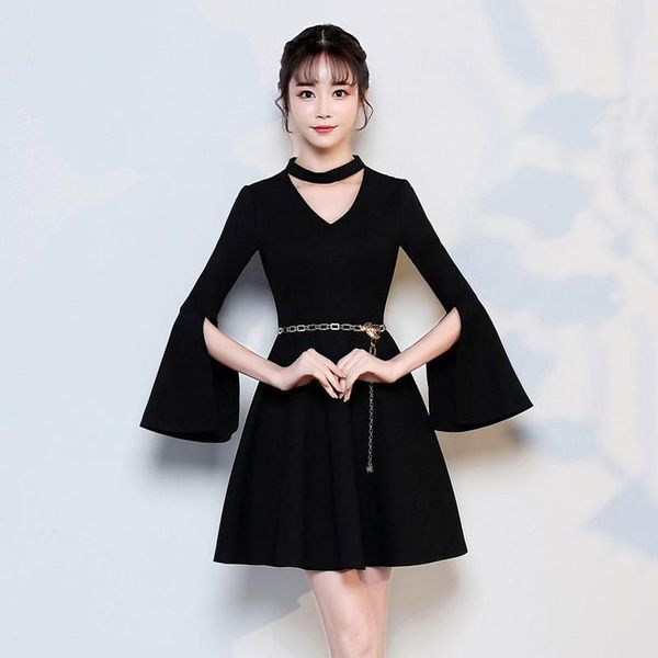 ethnic clothing female black cheongsam v-neck flare sleeve elegant qipao sashes halter pleated evening party dress gown hollow out vest, Red
ethnic clothing female black cheongsam v-neck flare sleeve elegant qipao sashes halter pleated evening party dress gown hollow out vest, Red