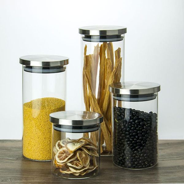 storage bottles & jars stainless steel lid glass sealed jar bottle household tea kitchen containers
storage bottles & jars stainless steel lid glass sealed jar bottle household tea kitchen containers