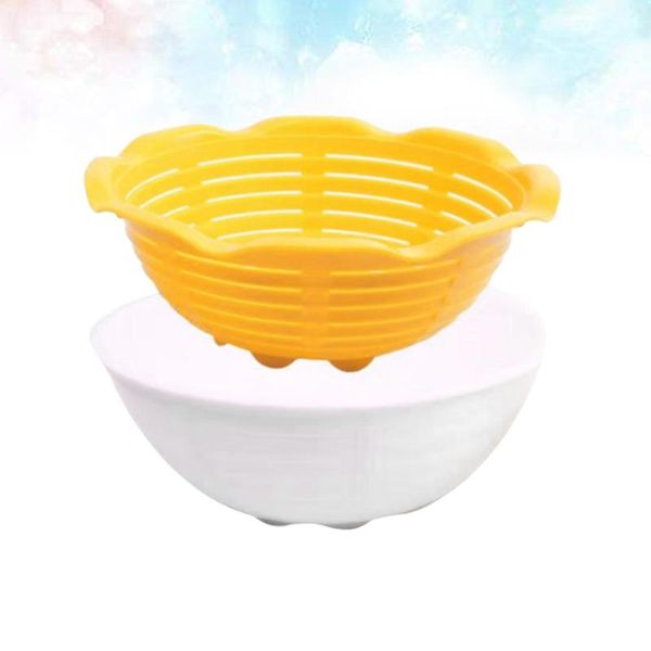 bread fermentation basket fruit washing vegetable water double layer for home (yellow and white) storage baskets
bread fermentation basket fruit washing vegetable water double layer for home (yellow and white) storage baskets