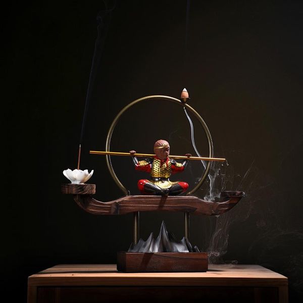 fragrance lamps creative chinese zen ornaments monkey king winning buddha agarwood backflow incense burner living room porch deskdecorat
fragrance lamps creative chinese zen ornaments monkey king winning buddha agarwood backflow incense burner living room porch deskdecorat