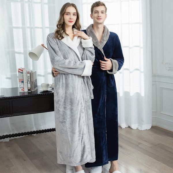 women's sleepwear winter thick bathrobe solid warm long sleeve ladies terry kimono flannel dressing gown couple for female, Black;red
women's sleepwear winter thick bathrobe solid warm long sleeve ladies terry kimono flannel dressing gown couple for female, Black;red