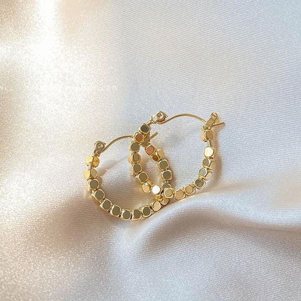 dangle & chandelier 2021 retro hong kong fashion metal personality earrings, Silver 
dangle & chandelier 2021 retro hong kong fashion metal personality earrings, Silver