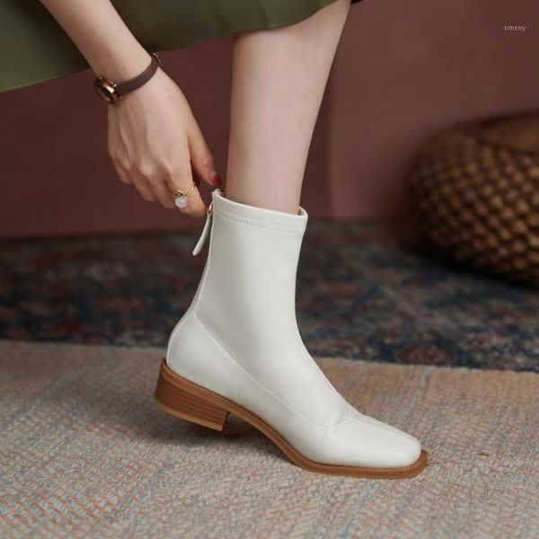 boots trending natural genuine leather women short black beige nude low heels square toe shoes woman fall autumn stretch booties1
boots trending natural genuine leather women short black beige nude low heels square toe shoes woman fall autumn stretch booties1