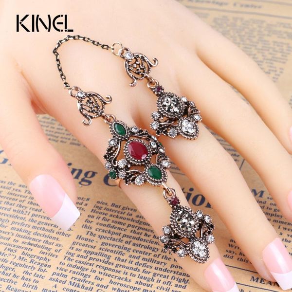 wedding rings 2021 adjustable turkish two finger for party women red resin hollow out flower design vintage ring anel jewelry, Slivery;golden
wedding rings 2021 adjustable turkish two finger for party women red resin hollow out flower design vintage ring anel jewelry, Slivery;golden